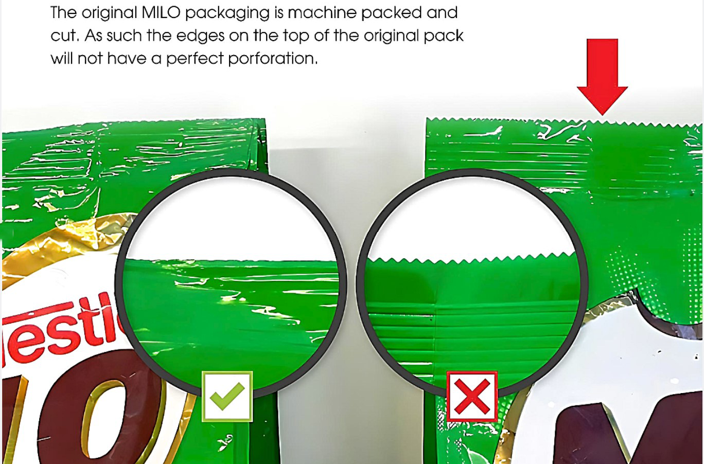 Fake Nestle Milo